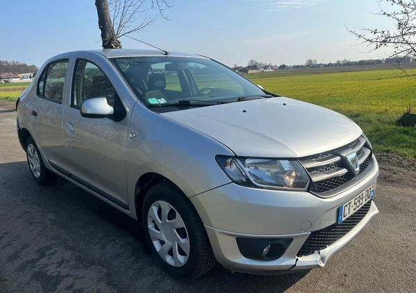 Dacia Logan cena 16000 przebieg: 63400, rok produkcji 2013 z Kalisz małe 254